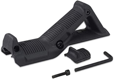 Triangle nylon foregrip -Black - Gel Blaster Parts & Accessories For Sale