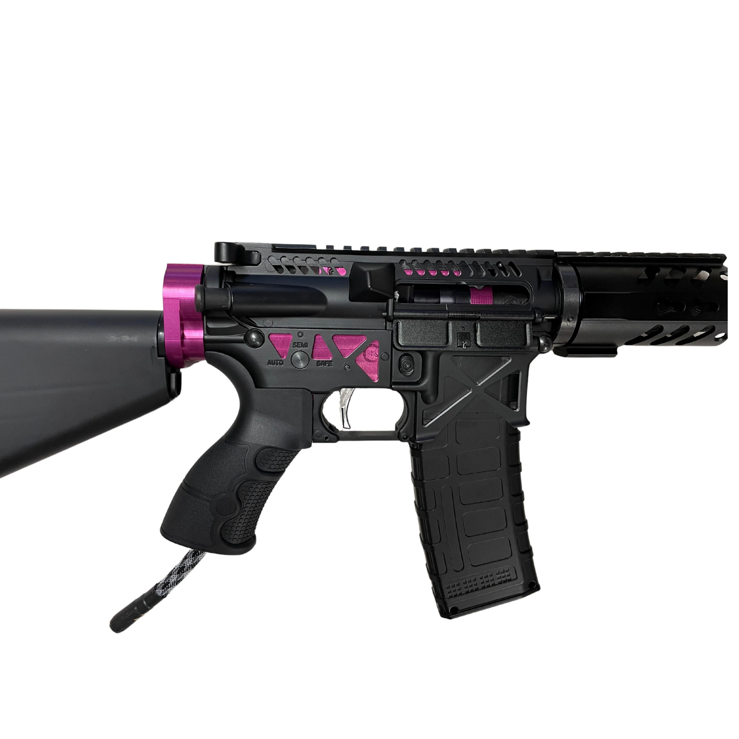 "PINK BITS" Custom M4 HPA Kit (Polarstar Jack) - Gel Blaster Guns, Pistols, Handguns, Rifles For Sale