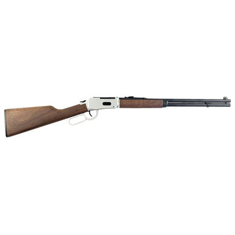 Double Bell Winchester M1894 (CO2) Silver Real Wood - 