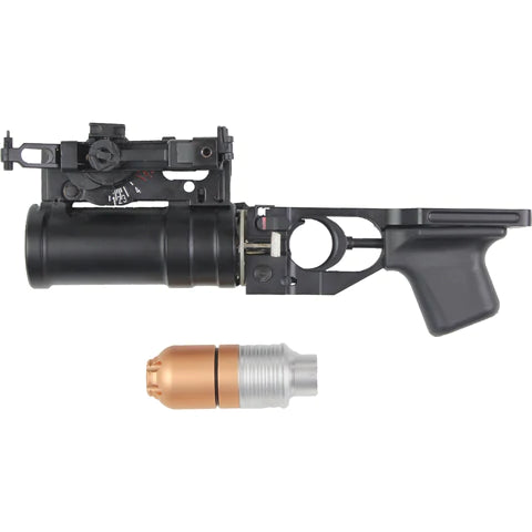 Double Bell K-55 GP-25 metal grenade launcher (Gas) - Gel Blaster Accessories For Sale