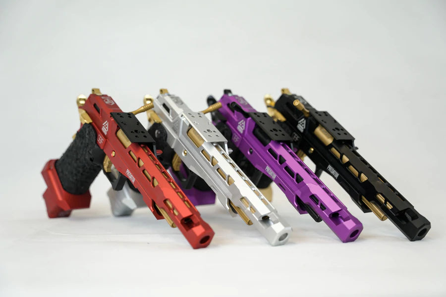 GBF Predator Advanced IPSC Hi-Capa Full CNC - Gel Blaster Guns, Pistols, Handguns, Rifles For Sale