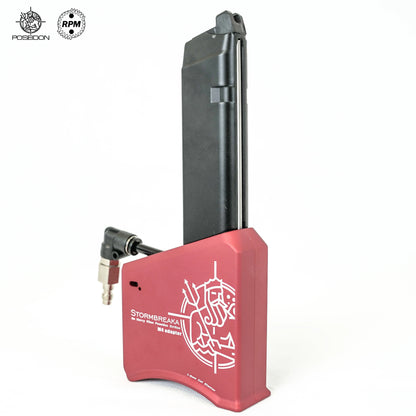 Poseidon/RPM Stormbreaka M4 adaptor with magazine (Glock) - Gel Blaster Guns, Pistols, Handguns, Rifles For Sale