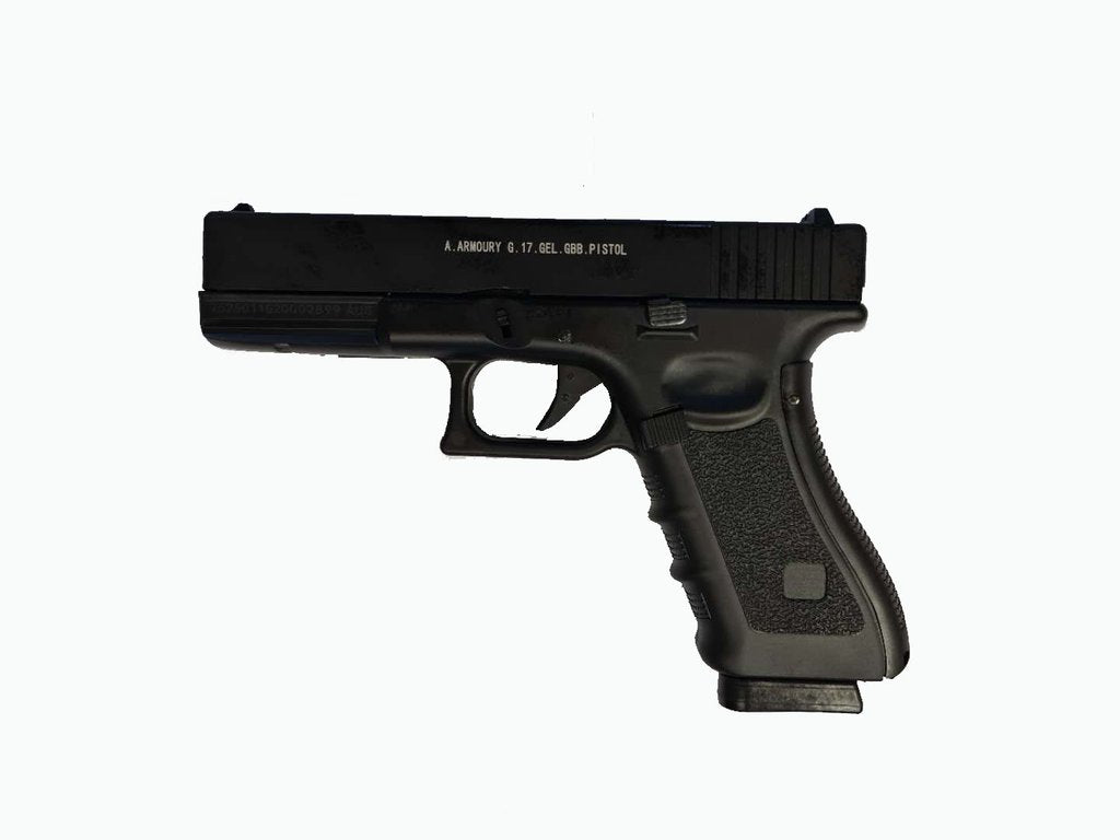 ATOMIC ARMOURY G17 GBB Pistol (C02) Black or Tan - Gel Blaster Guns, Pistols, Handguns, Rifles For Sale