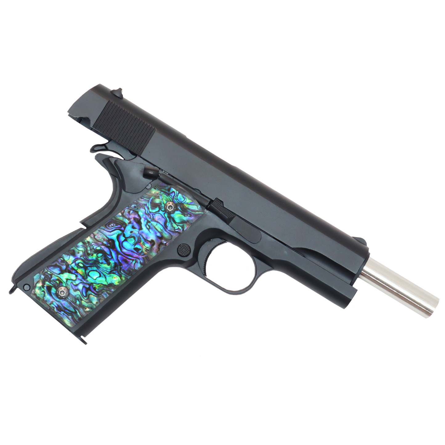 Custom 1911 Black GBB Pistol with Pearl Grips (Gas) - Gel Blaster Guns, Pistols, Handguns, Rifles For Sale