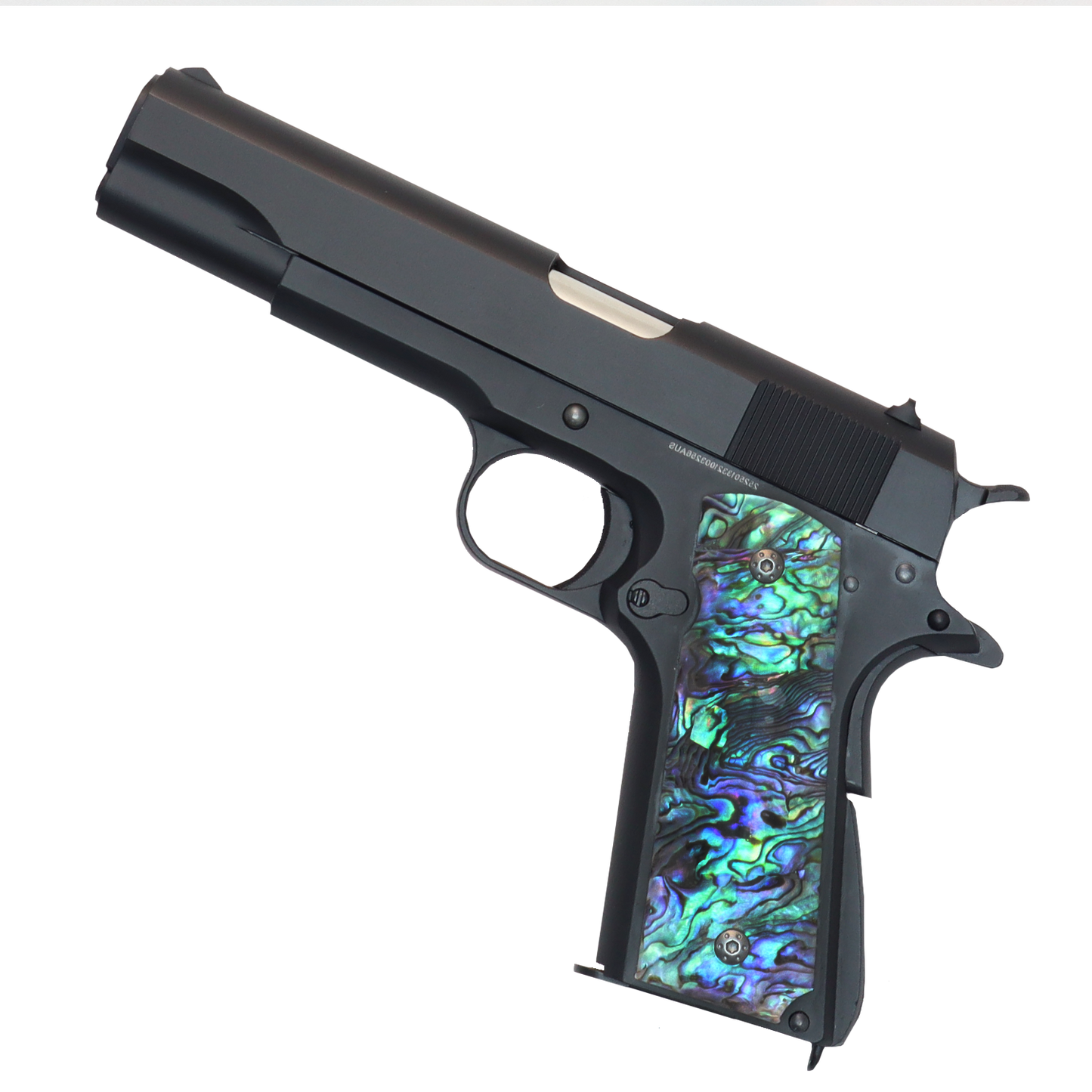 Custom 1911 Black GBB Pistol with Pearl Grips (Gas) - Gel Blaster Guns, Pistols, Handguns, Rifles For Sale