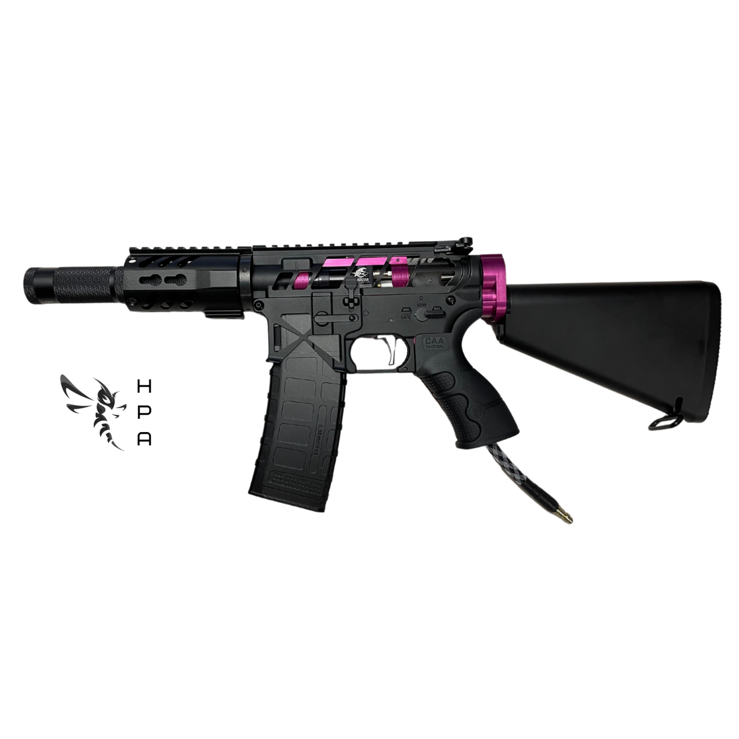 "PINK BITS" Custom M4 HPA Kit (Polarstar Jack) - Gel Blaster Guns, Pistols, Handguns, Rifles For Sale