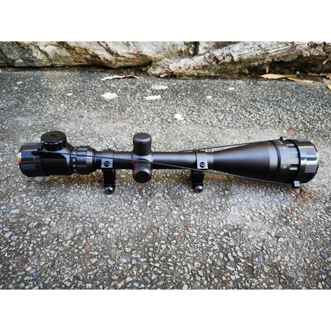 6-24x50 AOE Metal Scope With Extra Delustering Finish Ring Gel Blaster Rifle scope - Gel Blaster Parts & Accessories For Sale