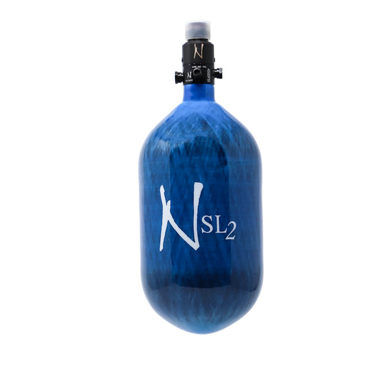 Ninja SL2 68/4500 Carbon Fiber Air Tank - Blue - Gel Blaster Parts & Accessories For Sale
