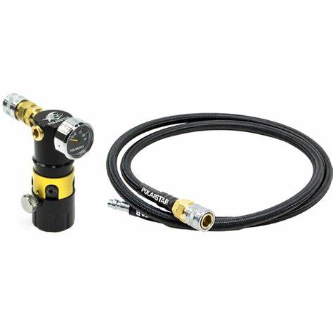 Polarstar MRS Regulator with 42" Braided air line - Gel Blaster Parts & Accessories For Sale