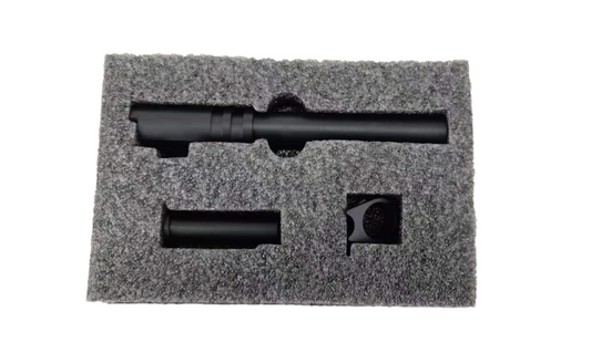 Kublai P4 Metal Outer Barrel Kit - Black - Gel Blaster Parts & Accessories For Sale
