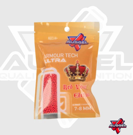 Armour Tech - ULTRA Red Velvet Edition - Gel Blaster Ammunition Gel Balls For Sale