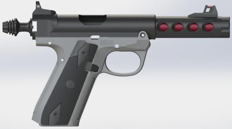 Action Army AAP-01 Assassin Ruger GBB Pistol - Gel Blaster Guns, Pistols, Handguns, Rifles