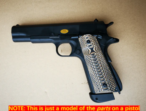 Snake Skin G10 Pistol Grip Set for Golden Eagle 1911 V10 GBB Pistols -