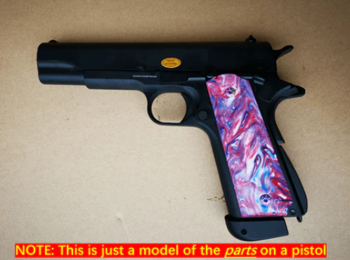 Multicolour G10 Pistol Grip Set for Golden Eagle 1911 V10 GBB Pistols