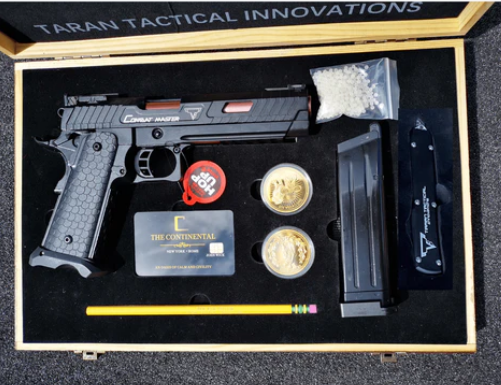 Double Bell 2011 TTI John Wick Wood Case Edition - Gel Blaster Guns, Pistols, Handguns, Rifles For Sale