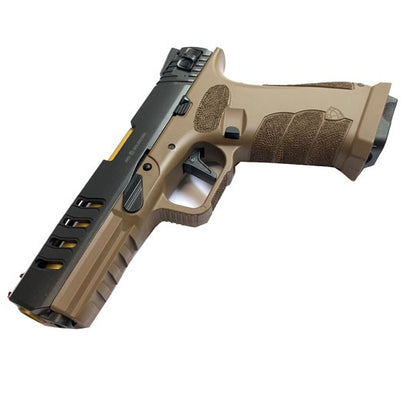 APS Shark GBB Pistol - Tan Full Auto (co2) - Gel Blaster Gun