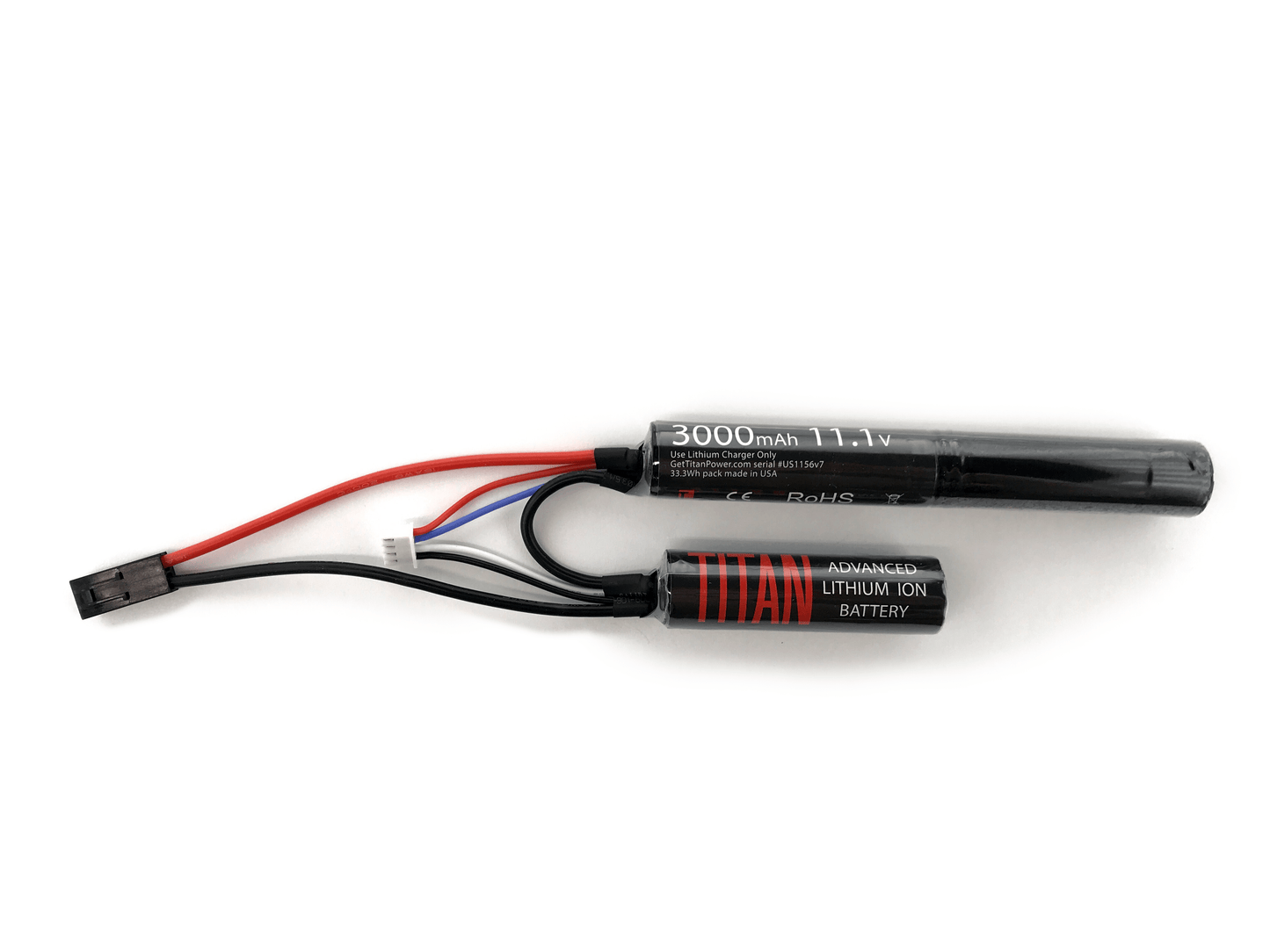 Titan 3000mAh 11.1v Nunchuck Tamiya - Gel Blaster Parts & Accessories For Sale - Sting Ops Tactical