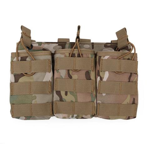 Triple Magazine Pouch - Multicam - Gel Blaster Tactical Gear For Sale