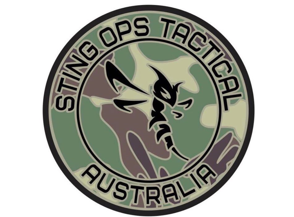 Sting Ops Tactical Australia Sticker - Gel Blaster Parts & Accessories For Sale