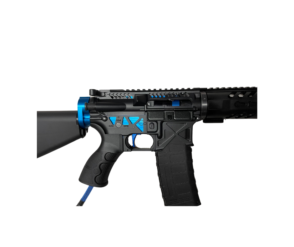 "BLUE BALLS" Custom M4 HPA Kit (Polarstar Jack) - Gel Blaster Guns, Pistols, Handguns, Rifles For Sale
