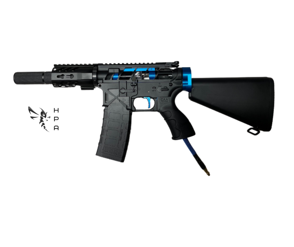 "BLUE BALLS" Custom M4 HPA Kit (Polarstar Jack) - Gel Blaster Guns, Pistols, Handguns, Rifles For Sale