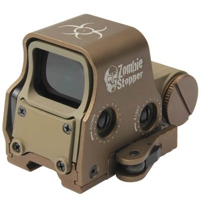 556 EOTech 'Zombie Stopper' HWS Sight Rifle Scope – Tan - Gel Blaster Parts & Accessories For Sale