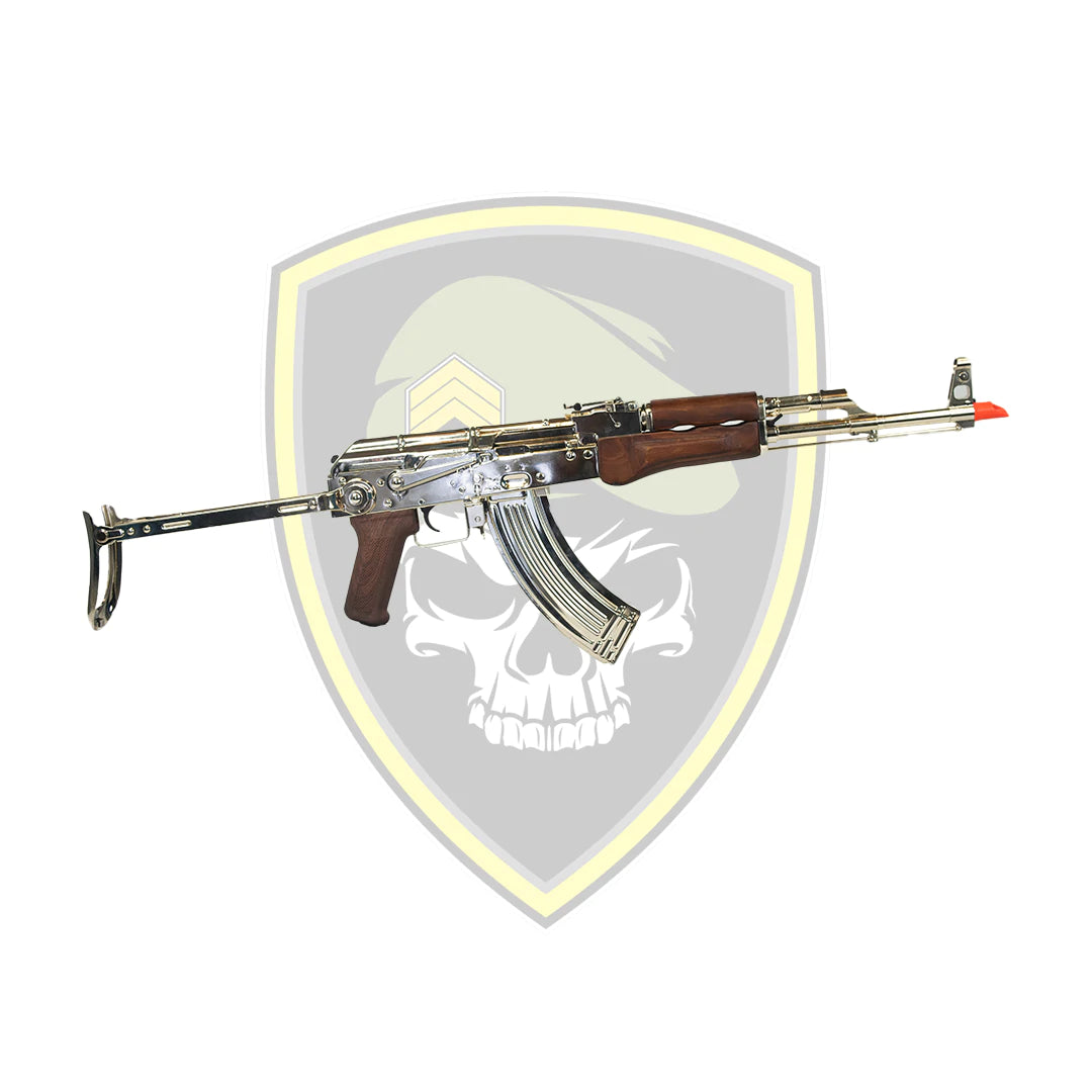 Double Bell Silver AKS-47 Real Wood