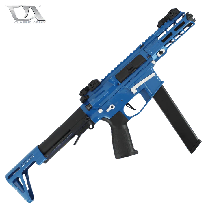 CLASSIC ARMY NEMESIS X9 SMG GELSOFT BLASTER - BLUE