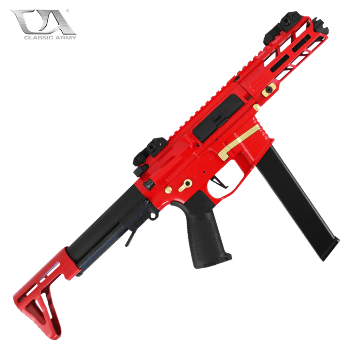 CLASSIC ARMY NEMESIS X9 SMG GELSOFT BLASTER - Red