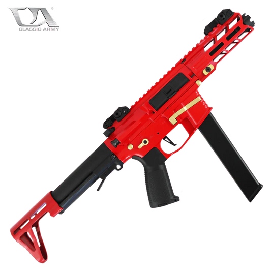 CLASSIC ARMY NEMESIS X9 SMG GELSOFT BLASTER - Red