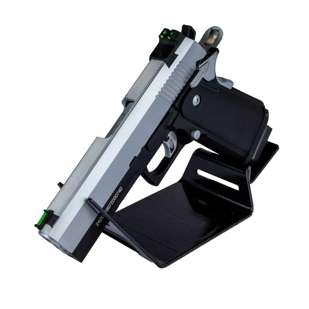 JG Works 4.3 Hi-Capa (Black/Silver) GBB Pistol (co2) - Gel Blaster Guns, Pistols, Handguns, Rifles For Sale