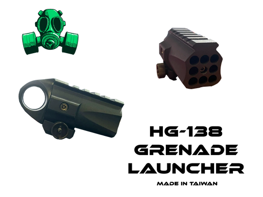 Atomic Armoury HG-138 Grenade Launcher - Gel Blaster Accessories For Sale