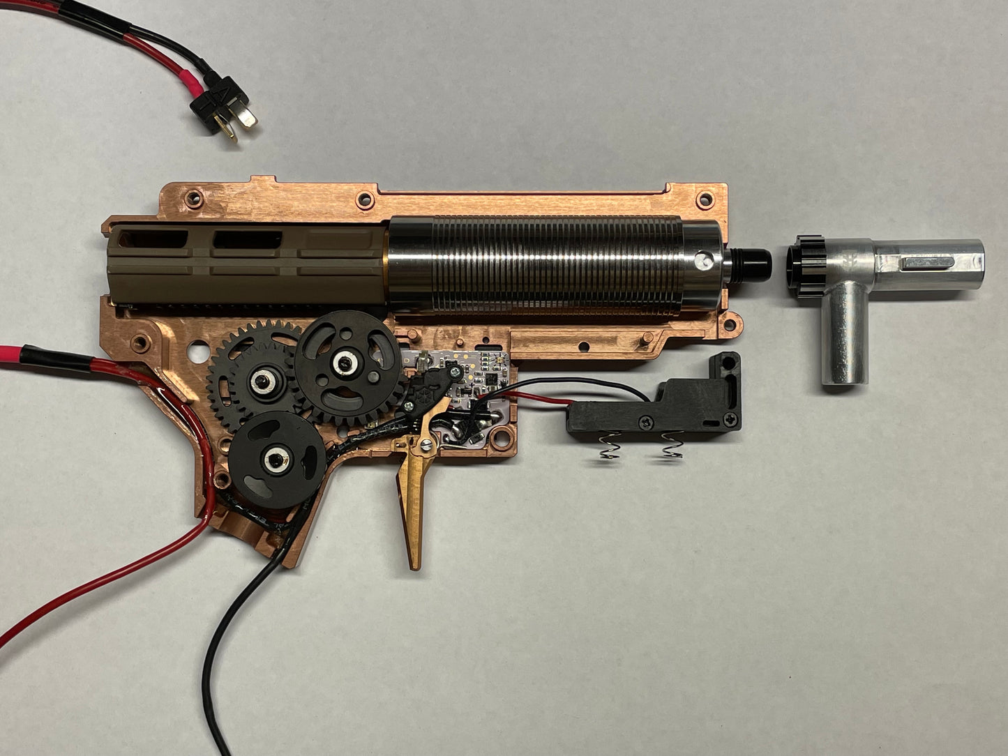 Aztech Scythe V2 complete build drop in CNC Gearbox - Gel Blaster Parts & Accessories Gearbox For Sale