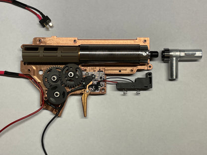 Aztech Scythe V2 complete build drop in CNC Gearbox - Gel Blaster Parts & Accessories Gearbox For Sale