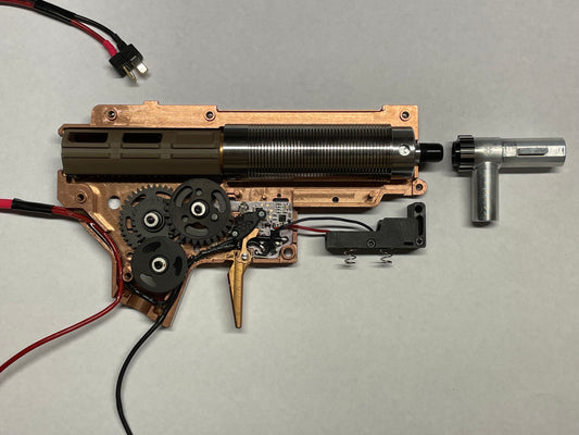 Aztech Scythe V2 complete build drop in CNC Gearbox - Gel Blaster Parts & Accessories Gearbox For Sale