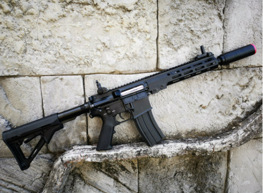 Double Bell MK16 URGI 10.3" (Black) - Gel Blaster Accessories For Sale