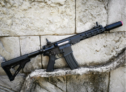 Double Bell MK16 URGI 10.3" (Black) - Gel Blaster Accessories For Sale