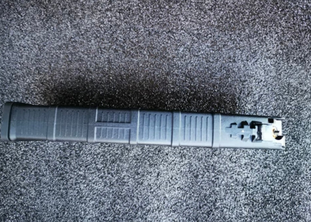 Well AK74U Green Gas POWERED Magazine - Gel Blaster Magazines