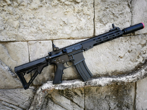 Double Bell MK16 URGI 10.3" (Black) - Gel Blaster Accessories For Sale