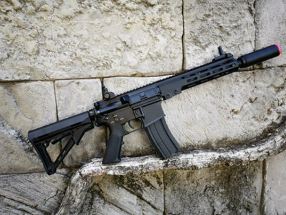 Double Bell MK16 URGI 10.3" (Black) - Gel Blaster Accessories For Sale