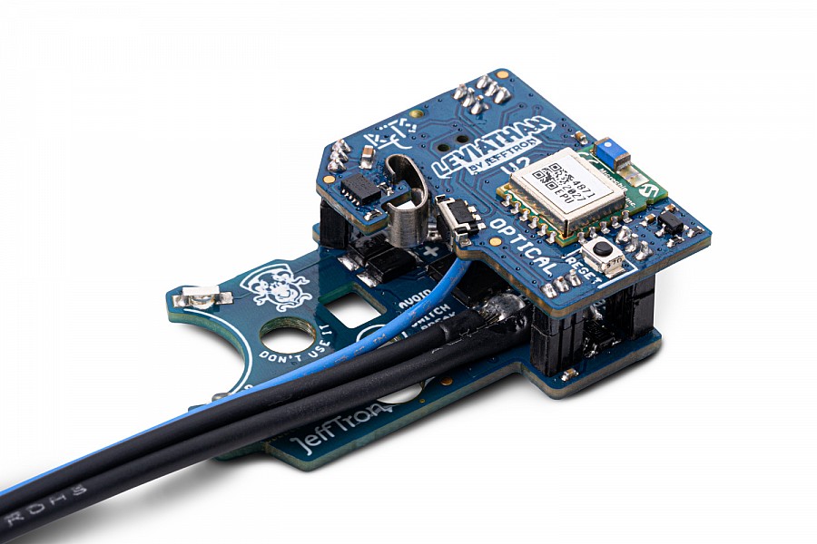 Leviathan V2 OPTICAL Bluetooth Mosfet by JEFFTRON - Gel Blaster Parts & Accessories For Sale