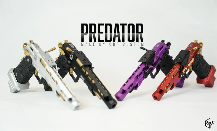 GBF Predator Advanced IPSC Hi-Capa Full CNC - Gel Blaster Guns, Pistols, Handguns, Rifles For Sale