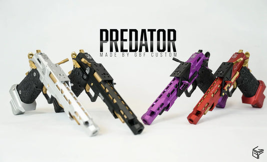 GBF Predator Advanced IPSC Hi-Capa Full CNC - Gel Blaster Guns, Pistols, Handguns, Rifles For Sale