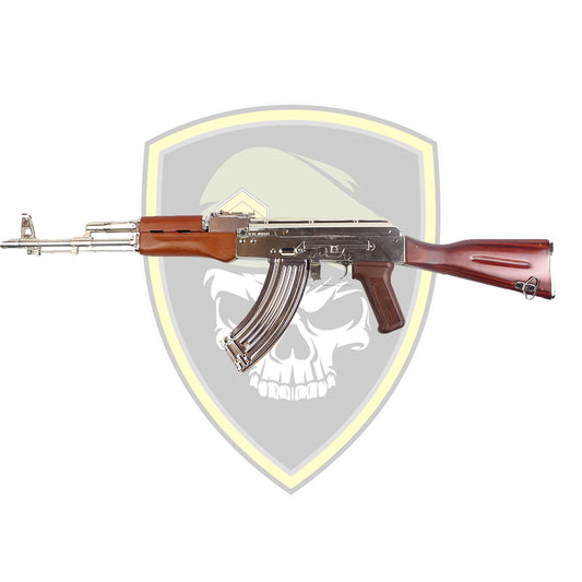 Double Bell Silver AK-47 Real Wood classic version 