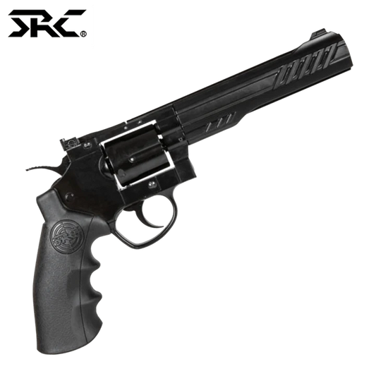 SRC TITAN 6’ REVOLVER GELSOFT BLASTER - BLACK - Gel Blaster Guns, Pistols, Handguns, Rifles