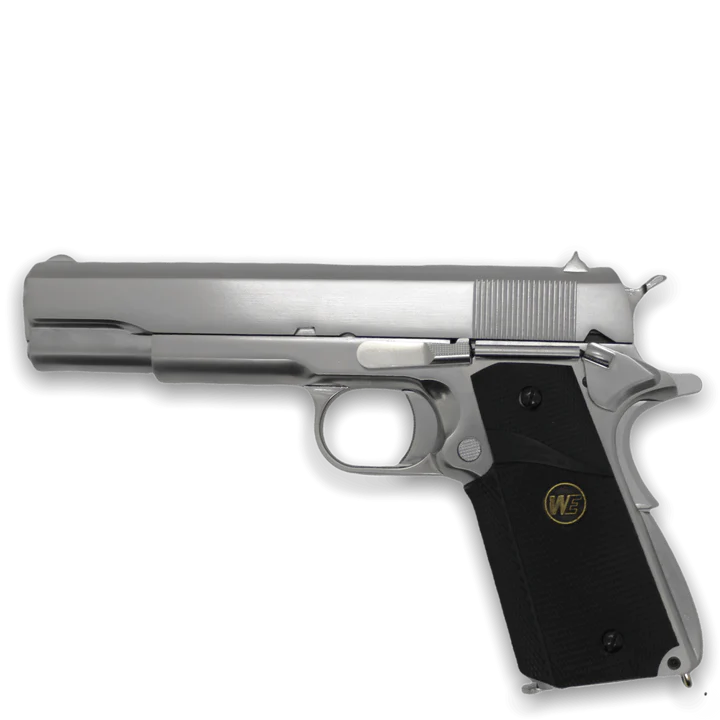 WE TECH 1911 MEU GELSOFT GAS BLOWBACK PISTOL - CLASSIC GRIPS - Gel Blaster Guns, Pistols, Handguns, Rifles For Sale