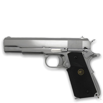 WE TECH 1911 MEU GELSOFT GAS BLOWBACK PISTOL - CLASSIC GRIPS - Gel Blaster Guns, Pistols, Handguns, Rifles For Sale