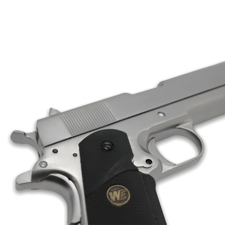 WE TECH 1911 MEU GELSOFT GAS BLOWBACK PISTOL - CLASSIC GRIPS - Gel Blaster Guns, Pistols, Handguns, Rifles For Sale